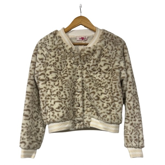 Buddy Love Jackets & Blazers - New - Buddy Love Cream Fleece Jacket
